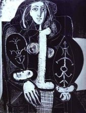 Haga click para ver la imagen ampliada woman in an armchair i.jpg